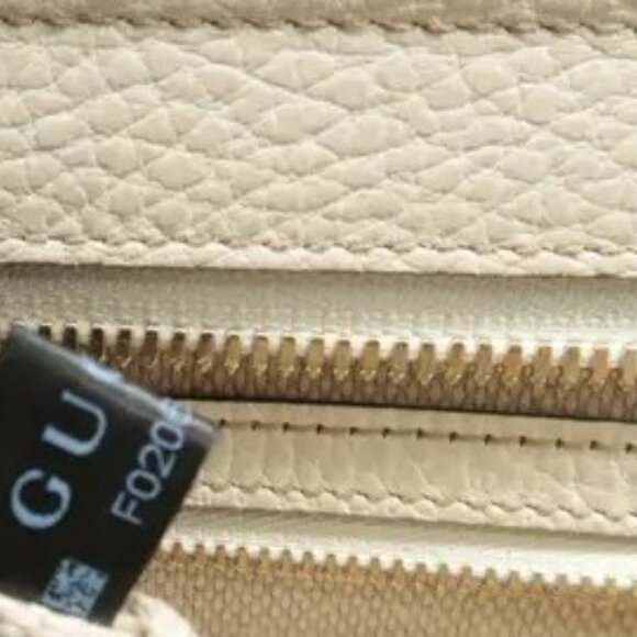 GUCCI SOHO CONVERTIBLE TOP HANDLE SATCHEL LEATHER 100% AUTHENTIC - Picture 12 of 16